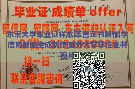 东京大学毕业证样本|荣誉证书制作|学信网截图生成制作|国外大学学位证书图片