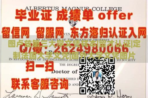 图卢兹第三大学文凭样本|留才认证|定制法国大学文凭|国外大学文凭图片