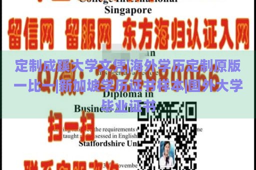 定制成蹊大学文凭|海外学历定制原版一比一|新加坡学历证书样本|国外大学毕业证书