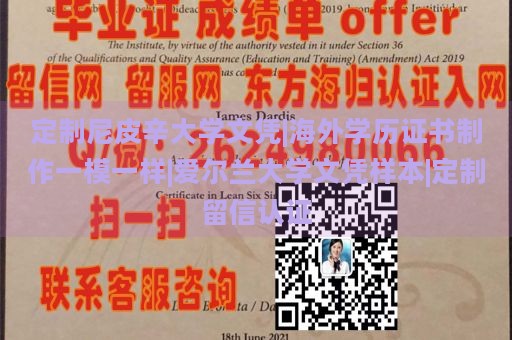 定制尼皮辛大学文凭|海外学历证书制作一模一样|爱尔兰大学文凭样本|定制留信认证