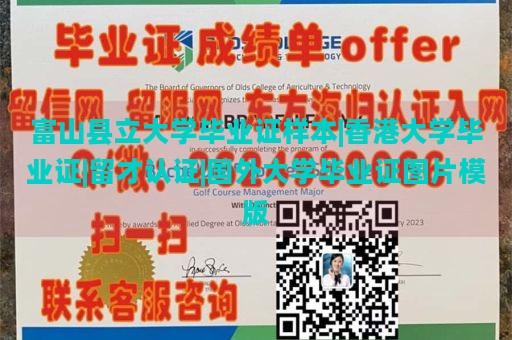 富山县立大学毕业证样本|香港大学毕业证|留才认证|国外大学毕业证图片模版