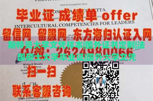 斯特灵大学文凭样本|国外证书定制|法国硕士大学毕业证|国外大学文凭