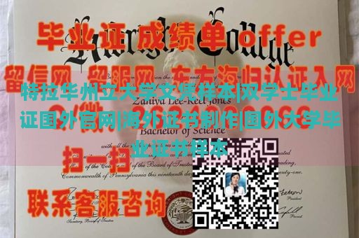 特拉华州立大学文凭样本|双学士毕业证国外官网|海外证书制作|国外大学毕业证书样本