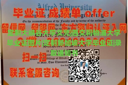 定制大峡谷大学文凭|西交利物浦大学毕业证图片|定制新加坡大学毕业证|录取通知书