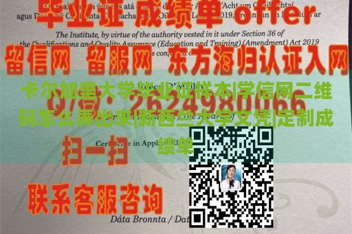 卡尔加里大学毕业证样本|学信网二维码怎么弄出来|新西兰大学文凭|定制成绩单