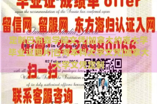 定制巴布森学院文凭|加拿大约克大学毕业证图片|台湾本科大学文凭|加拿大大学文凭定制