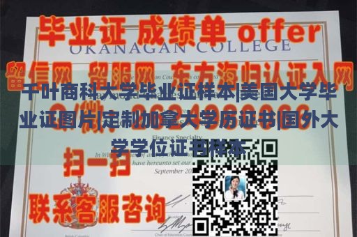 千叶商科大学毕业证样本|美国大学毕业证图片|定制加拿大学历证书|国外大学学位证书样本