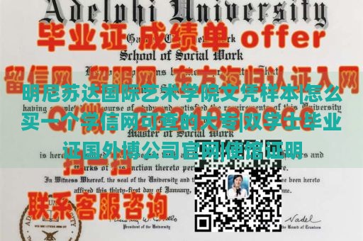 明尼苏达国际艺术学院文凭样本|怎么买一个学信网可查的大专|双学士毕业证国外博公司官网|使馆证明