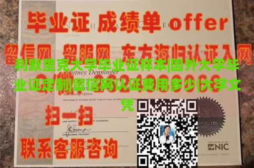 利默里克大学毕业证样本|国外大学毕业证定制|留信网认证费用多少|大学文凭