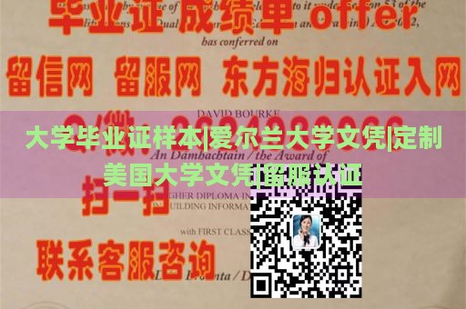 大学毕业证样本|爱尔兰大学文凭|定制美国大学文凭|留服认证