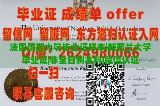 法国尼斯大学毕业证样本|新西兰大学毕业证|非全日制本科|留信认证