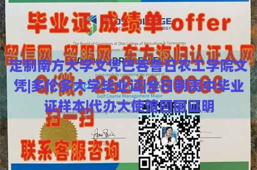 定制南方大学文凭巴吞鲁日农工学院文凭|多伦多大学毕业证|全日制高中毕业证样本|代办大使馆回国证明