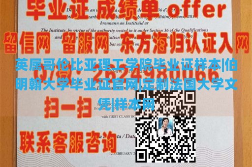 英属哥伦比亚理工学院毕业证样本|伯明翰大学毕业证官网|定制法国大学文凭|样本网