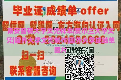 南安普顿大学文凭样本|爱尔兰大学文凭|国外大学文凭制作|国外大学成绩单图片