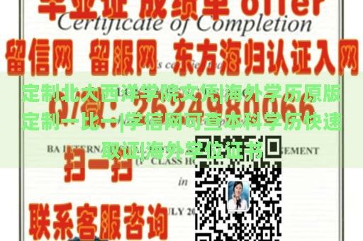 定制北大西洋学院文凭|海外学历原版定制一比一|学信网可查本科学历快速取证|海外学位证书