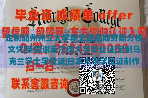 定制加州州立大学斯史坦尼斯劳斯分校文凭|英国谢菲尔德大学毕业证|定制乌克兰学士学位证|日本大学学位证制作