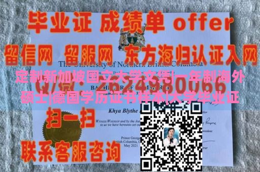 定制新加坡国立大学文凭|一年制海外硕士|德国学历证书样本|大学毕业证